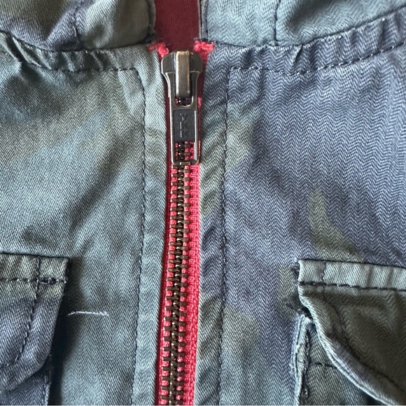 Peek Girls olive Green Camo Hooded Jacket XL 10 discounted shipping - Picture 3 of 8